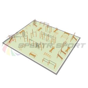 Купить Парковая площадка для Воркаут и WRK 6_76mm в Белозерске 
