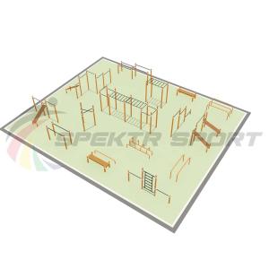 Купить Парковая площадка для Воркаут и WRK 5_76mm в Белозерске 