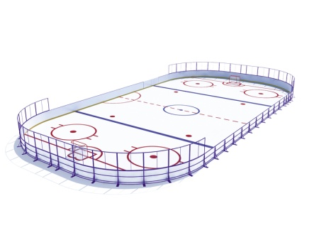 Купить Хоккейная коробка SP К 200 в Белозерске 