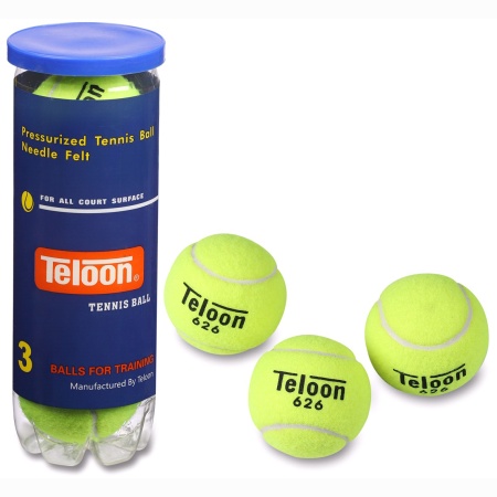 Купить Мяч для большого тенниса Teloon 626Т Р3  (3 шт) в Белозерске 