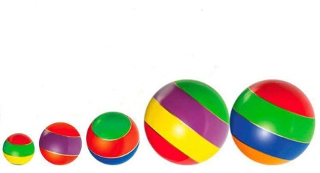 Купить Мячи резиновые (комплект из 5 мячей различного диаметра) в Белозерске 