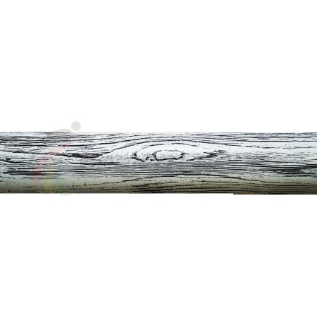 Купить Деревянный поручень для хор. станков 2 м. Дуб (белый+черная патина) в Белозерске 