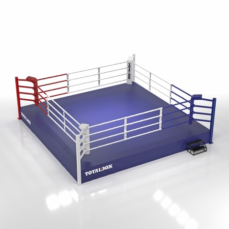 Купить Ринг боксерский Totalbox на помосте 0,5 м, 5х5м, 4х4м в Белозерске 