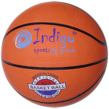 Купить Мяч баскетбольный Indigo №5 в Белозерске 