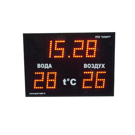 Купить Часы-термометр СТ1.13-2t для бассейна в Белозерске 