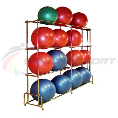 Купить Стеллаж для гимнастических мячей 16 шт в Белозерске 