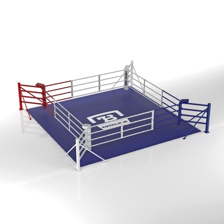 Купить Ринг боксерский напольный Totalbox на упорах 4х4м в Белозерске 